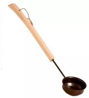 Сима-ленд Ковш-черпак 0,2 л, с деревянной ручкой 0.2 л 55 см 10 см 55 см коричневый
