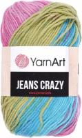 Пряжа YarnArt Jeans Crazy, 55 % хлопок, 45 % акрил, 50 г