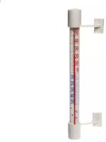 Термометр оконный(стеклянный) на липучке, мод. Т-5, картонная коробка (Р)