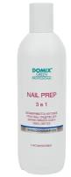 DOMIX Обезжириватель для ногтей(с растворителями) Nail prep 3 в 1, 500 мл