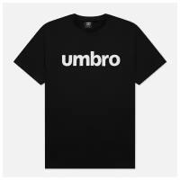 Мужская футболка Umbro FW Linear Logo Graphic чёрный, Размер XL