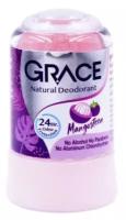 Дезодорант кристаллический Grace Mineral Herbal Deodorant с мангостином, 70 г