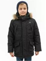 Куртка детская Аляска Cosmo tex чёрный 158