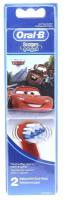 Набор насадок Oral-B Stages Kids Cars красный, 2 шт