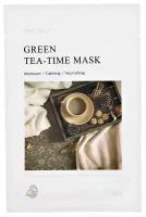 Маска для лица DETOSKIN TEA-TIME c экстрактом листьев зеленого чая (увлажняющая, успокаивающая, питательная) 30 г