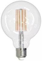 Лампа светодиодная филаментная Uniel E27 15W 3000K прозрачная LED-G95-15W/3000K/E27/CL PLS02WH UL-00004864