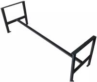 Металлический каркас скамейки Без досок Черный-матовый
