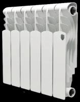 Радиатор секционный Royal Thermo Revolution Bimetall 350, кол-во секций: 6, 4.74 м2, 474 Вт, 480 мм