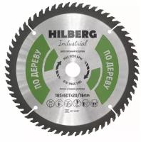 Диск пильный Hilberg Industrial Дерево 185*20/16*60Т HW187