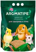 Древесный наполнитель AromatiPet для грызунов и птиц 2,5л