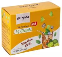 Чай растворимый Gunam Lemon Tea со вкусом лимона в саше