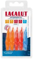 Межзубные цилиндрические щетки Lacalut interdental упак №5, размер XS, S, M