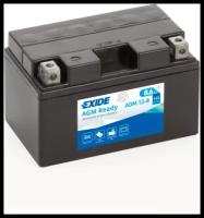 EXIDE AGM12 8 аккумуляторная батарея евро 8 6Ah 1 EXIDE AGM128