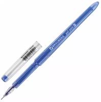 Ручка гелевая BRAUBERG DIAMOND, комплект 12 штук, синяя, игольчатый узел 0,5мм, линия 0,25мм, 880421