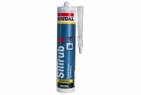 Герметик силиконовый нейтральный Soudal Silirub 2 белый 300 мл