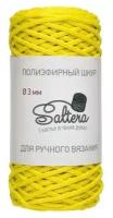 Пряжа Saltera Шнур полиэфирный 100 метров, цвет: Лимон (116), диаметр 3мм, без сердечника