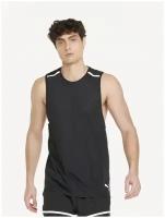 Майка, PUMA TRAIN BREEZE TANK, Мужская, размер XL; Black