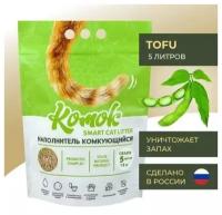 Наполнитель Тофу (Tofu) с пробиотиками для кошачьего туалета комок, тофу 5 л х 2 шт