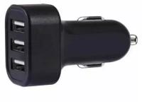 Автомобильное зарядное устройство Griffin 3-Port 4.8A USB Car Charger. 3 Разъема USB A. 1x5V/2.4A, 2x5V/1.2A