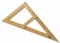Треугольник для классной доски (треугольник классный), деревянный, 60х30х40 см, прямоугольный, С364 В комплекте: 1шт