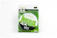 KAIDA Плетеный шнур HERCULES 4X neon green PX401-30 100м 0,30мм