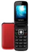 Телефон teXet TM-422, 2 SIM, гранатовый