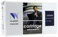 Картридж NV Print NV-CE505X, черный, 6500 страниц, совместимый для LaserJet P2055 / P2055d / P2055dn