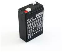 Аккумулятор General Security GS 2.8-6 (6V / 2.8Ah) для электромобиля, ИБП, аварийного освещения, кассового терминала, весов, GPS, контрольной панели