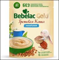 Каша Bebelac Gold молочная гречневая, с 4 месяцев, 200 г