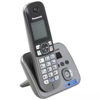 VoIP-телефон Panasonic радиотелефон KX-TG6821RUM серый металлик