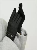 перчатки KEDDO женские черный/серый,one size
