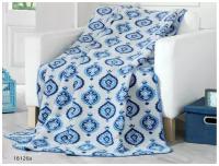 Плед cotton Rajtex 150*200 Гжель 18126a