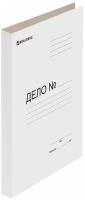 Папка без скоросшивателя «Дело», картон, плотность 440 г/ м 2, до 200 листов, BRAUBERG, 110929