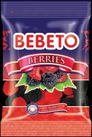 Жевательный мармелад Bebeto Berries ягоды, ежевика, 80 г