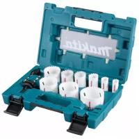 Набор BiM коронок (19-68мм) 9шт с адапт. и сверлом MAKITA D-63987