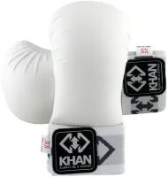 Накладки на кисть Каратэ Khan Shotokan, цвет: белый. KG201601-1. Размер XS
