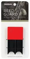 D`ADDARIO WOODWINDS DRGRD4ACRD REED GUARD - RED кейс для хранения 4-х тростей, красный