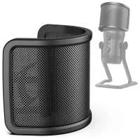 Универсальный поп-фильтр Fifine U1 для микрофона (Black)