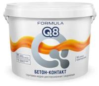 Грунтовка водно-дисперсионная Formula Q8 бетон-контакт, 12 кг