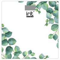 Напольные весы IRIT Весы напольные Irit IR-7273, электронные, до 180 кг, 2хААА, белые срисунком 
