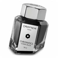 Carandache Чернила (флакон), черные (Cosmic Black), 50 мл