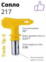 Сопло безвоздушное (217) Tip 2 / Сопло для окрасочного пистолета