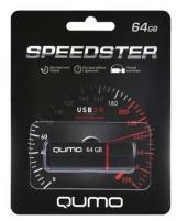 USB-накопитель Qumo Speedster USB 3.0 64GB Black