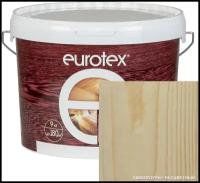 Защитно-декоративное покрытие для древесины EUROTEX Аквалазурь 9 кг бесцветный