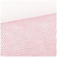 Фатин FTN 26±2 г/кв. м фасовка 50 см х 50 см 100% полиэстер №16-1731 розовый барби