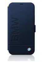 Чехол-книжка CG Mobile BMW Signature Genuine leather Logo imprint Booktype для iPhone 12 mini