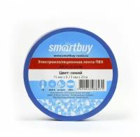 Изолента Smartbuy, 15мм*20м 130мкм, синяя, инд. упаковка