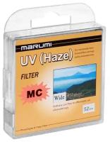 Светофильтр Marumi Wide MC-UV (Haze) 52 мм защитный ультрафиолетовый в узкой оправе (WMC52)