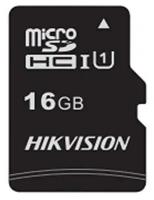 Карта памяти microSDXC 16 Гб Hikvision C1 (HS-TF-C1 UHS-I U1 (STD)/16G/ZAZ01X00/OD)