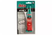 Akfix HT300 термостойкий силиконовый герметик 50мл